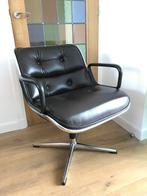 Charles Pollock Knoll Executive office chair design stoel, Huis en Inrichting, Ophalen, Zwart, Nvt, Eén