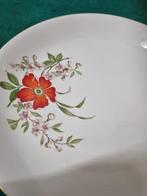 schaal royal met bloem, Antiek en Kunst, Antiek | Servies los, Ophalen of Verzenden