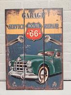 GROOT FORMAAT HOUTEN WANDBORD OLDTIMER , MANCAVE , NIEUW, Ophalen, Nieuw, Auto's
