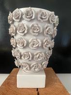 3D Vaas, Ophalen, Wit, Aardewerk of Porselein, Zo goed als nieuw