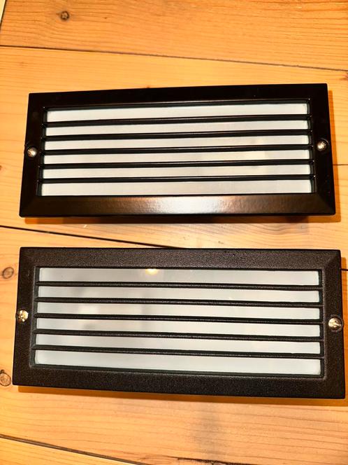 Outdoor RVS wand inbouwlamp modern IP44 NIEUW, Huis en Inrichting, Lampen | Wandlampen, Zo goed als nieuw, Ophalen of Verzenden
