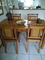 Grenen eethoek i.g.s., Ophalen, Gebruikt, 4 tot 6 stoelen