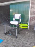 Matrix vistoel met inklapbaar plateau 25mm, Watersport en Boten, Hengelsport | Witvissen, Ophalen, Gebruikt, Overige typen