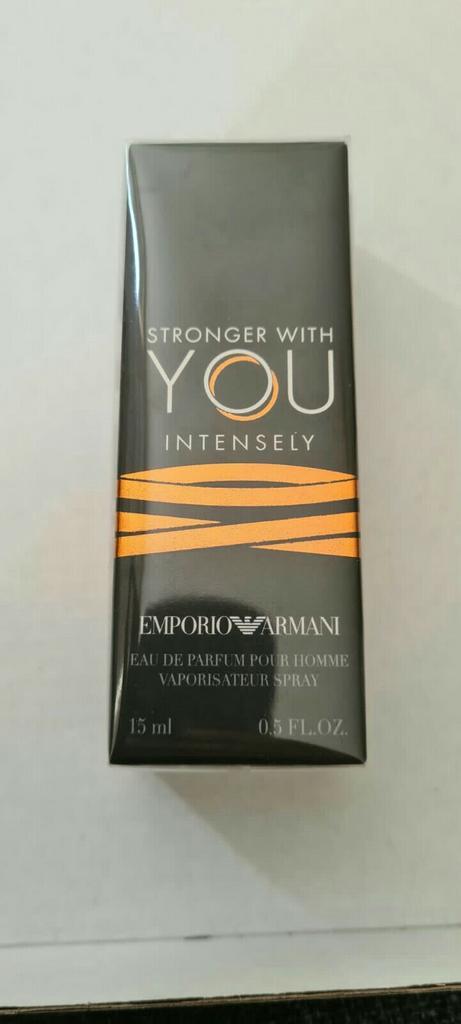 Armani stronger without you intensely eau de parfum man 15ml, Sieraden, Tassen en Uiterlijk, Uiterlijk | Parfum, Nieuw, Ophalen of Verzenden