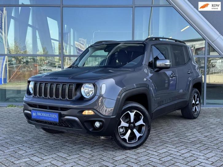 Jeep Renegade 4xe 240pk Plug-in Hybrid Electric Trailhawk Ca, Auto's, Jeep, Bedrijf, Te koop, Renegade, 4x4, ABS, Achteruitrijcamera
