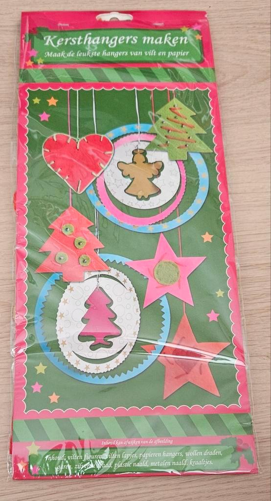 DIY kersthangers set (nieuw), Diversen, Kerst, Nieuw, Ophalen of Verzenden