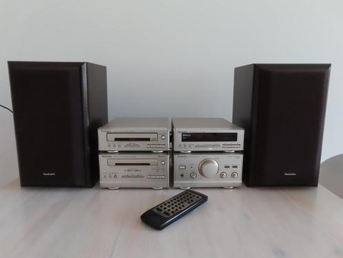 Technics SC-CA01 stereo set, Audio, Tv en Foto, Stereo-sets, Gebruikt, Cassettedeck, Cd-speler, Dvd-speler, Tuner of Radio, Speakers