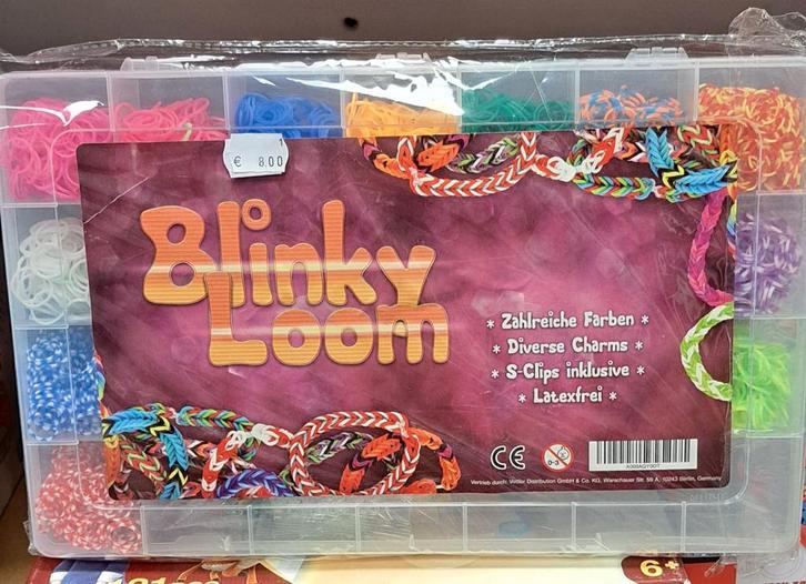Blinky Loom XXL Linten Kit - 22 Kleuren, Hobby en Vrije tijd, Kralen en Sieraden maken, Nieuw, Draad, Ophalen of Verzenden