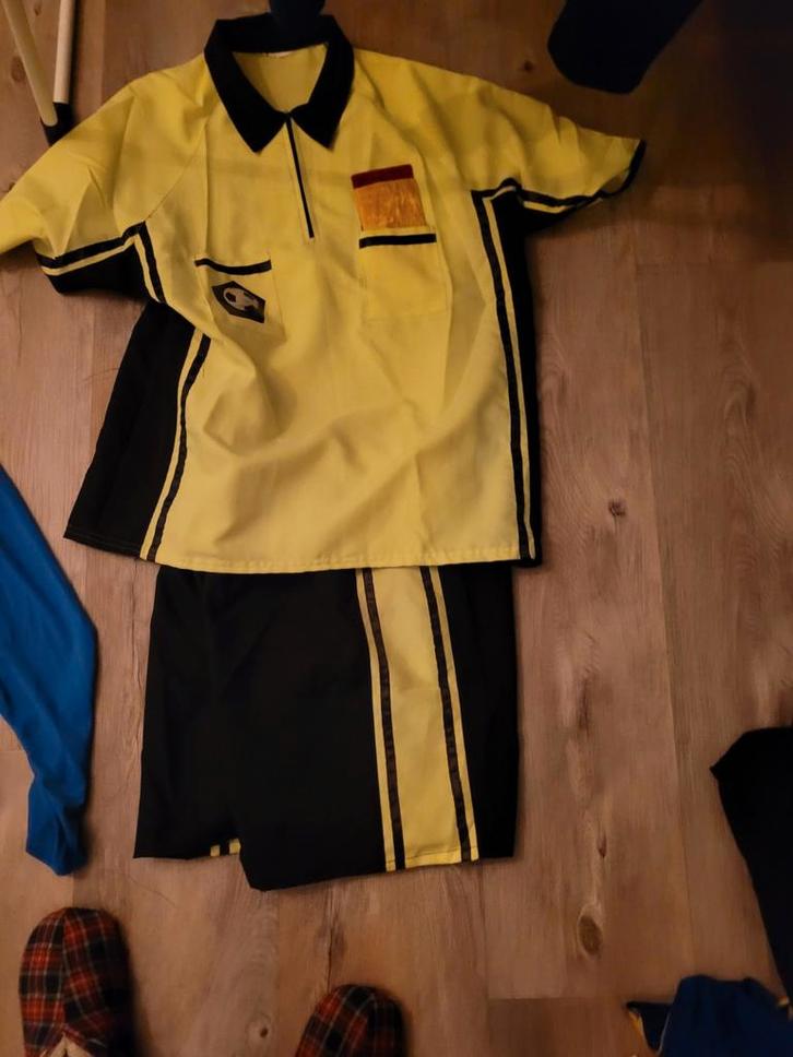 Scheidsrechterpak Maat 176, Kleding | Heren, Carnavalskleding en Feestkleding, Zo goed als nieuw, Kleding, Carnaval, Overige maten