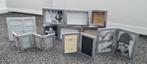 Staande fotolijstjes kleur aluminium 5 stuks, Audio, Tv en Foto, Fotografie | Fotolijsten, Ophalen of Verzenden, Zo goed als nieuw