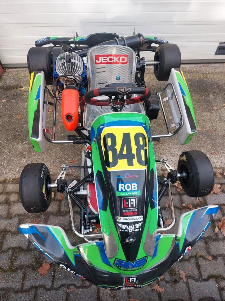 Kampioens kart  NXT Dutch open 60 mini te koop., Sport en Fitness, Karting, Kart, Ophalen