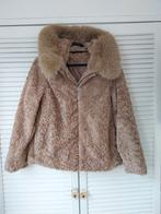 Mooie bontjas nep, Kleding | Dames, Beige, Maat 42/44 (L), Ophalen of Verzenden, Zo goed als nieuw