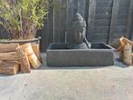 Mooie Geisha oosterse Buddha fontein water ornament beton, Tuin en Terras, Ophalen, Zo goed als nieuw, Beton, Fontein