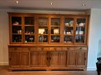 Mooie teak houten kast 3 meter breed, Huis en Inrichting, Ophalen, 200 cm of meer, Koloniaal handgemaakt, Teakhout