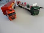 2 Lion   toys vrachtwagen's 1:50, Hobby en Vrije tijd, Modelauto's | 1:50, Ophalen of Verzenden, Zo goed als nieuw, Bus of Vrachtwagen