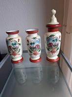 3 vazen set opaline, Ophalen, Overige kleuren, Minder dan 50 cm, Glas