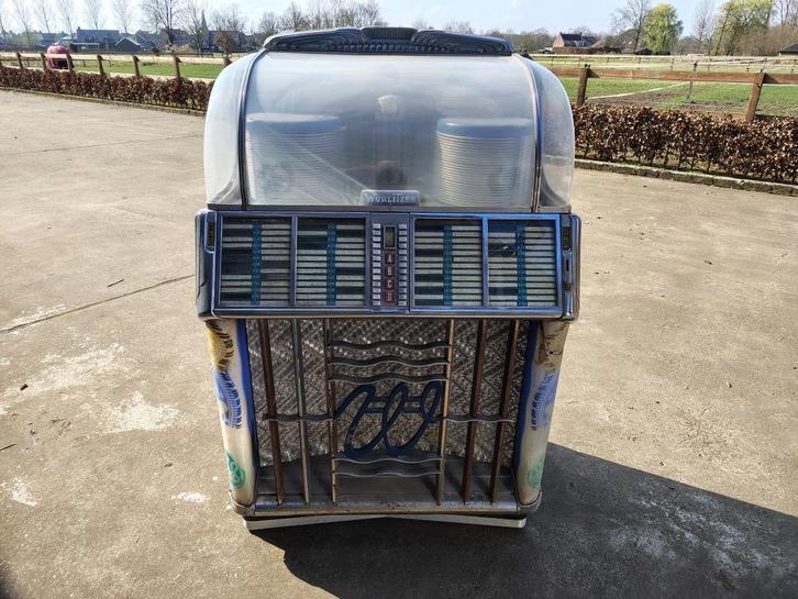 Wurlitzer 1500 (1952) jukebox (opknapper!!!), Verzamelen, Automaten | Jukeboxen, Gebruikt, Seeburg, 1950 tot 1960, Ophalen