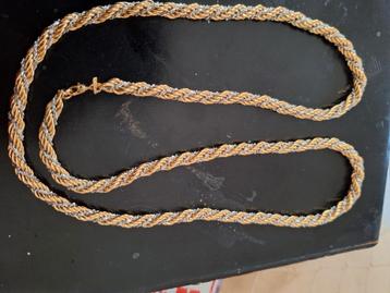 Vintage Monet Gouden Ketting beschikbaar voor biedingen