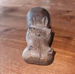 Hout gesneden nijlpaard, Verzamelen, Beelden en Beeldjes, Ophalen of Verzenden, Zo goed als nieuw, Dier