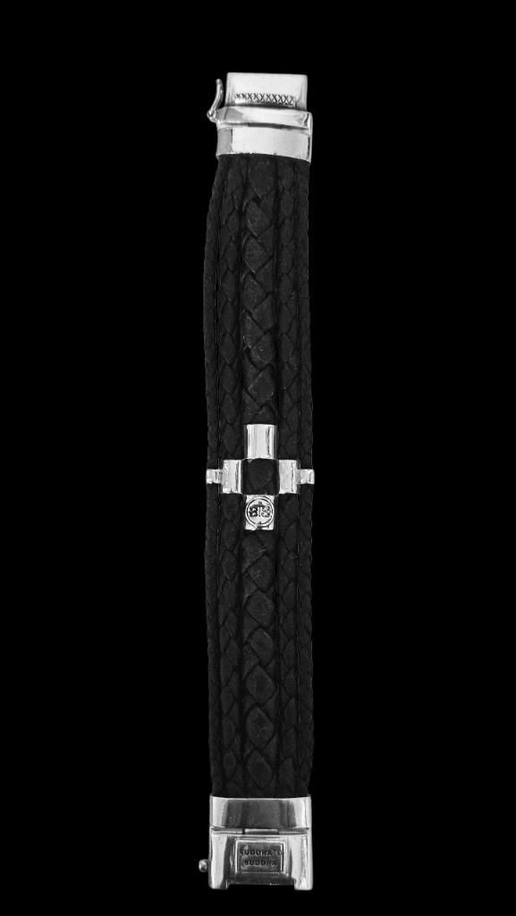 DESIREE XL maat F     Buddha to Buddha, Sieraden, Tassen en Uiterlijk, Armbanden, Zo goed als nieuw, Leer, Zwart, Ophalen of Verzenden