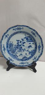 Chinees 18de eeuws bord 22.5 cm, Ophalen of Verzenden