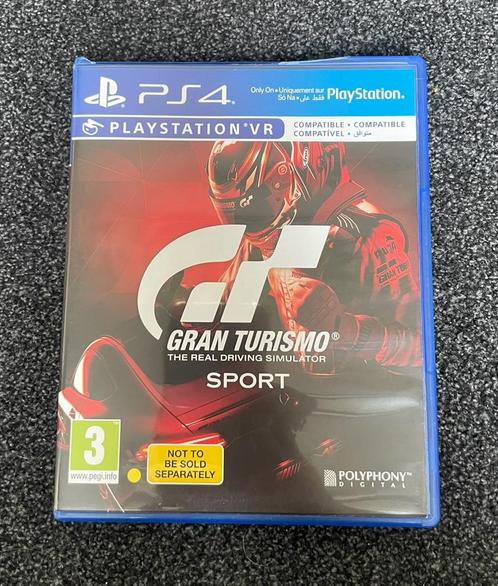 Gran Turismo Sport PS4, Spelcomputers en Games, Games | Sony PlayStation 4, Zo goed als nieuw, Sport, 2 spelers, Vanaf 3 jaar