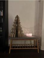 Grijs bankje- scandinavisch, Huis en Inrichting, Ophalen of Verzenden, Zo goed als nieuw, Eén, Stof