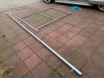 Tuinpoort met rails en frame, Ophalen, Met poort, Gebruikt, Tuinhek