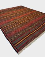 Tribal Kelim Soumac 200x155 wollen vloerkleed iran, 1185VB, Info@rugsandcarpets.nl, Zwart, De Handelmaatschappij
