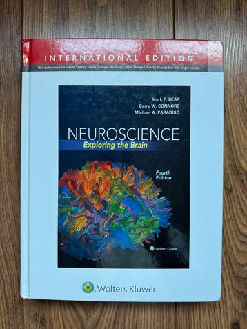Barry Connors - Neuroscience 4e : Exploring the Brain IE beschikbaar voor biedingen