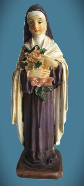 Heilige Theresia van Lissieux~Polystone Beeldje ca 12 cm beschikbaar voor biedingen