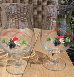 La Chouffe, Chouffe, brasserie d'Achouffe 2x, Verzamelen, Ophalen of Verzenden, Zo goed als nieuw, Bierglas