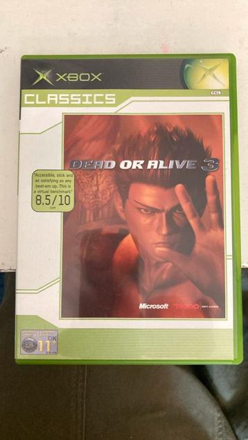 xbox classic Dead or alive 3clasdic games beschikbaar voor biedingen