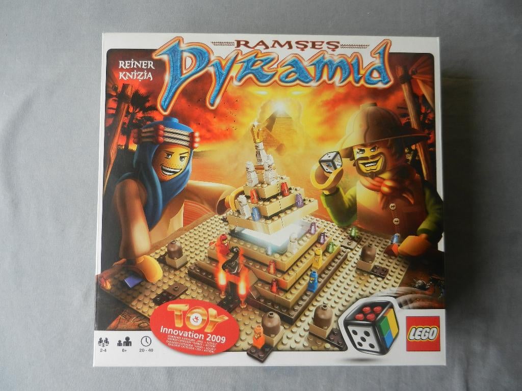 Lego spel 3843 Ramses Pyramid, Ophalen of Verzenden, Zo goed als nieuw
