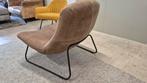 Prachtige african leder industriële design fauteuil, Huis en Inrichting, Fauteuils, Industriël design, 75 tot 100 cm, Ophalen of Verzenden