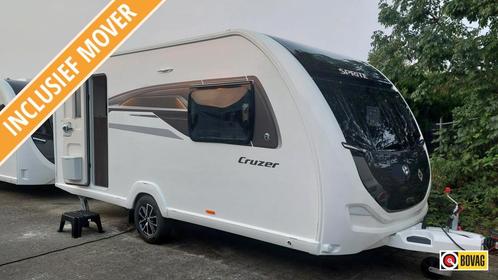 Sprite Cruzer 475 SR Nieuw ! 2025 incl. MOVER!, Caravans en Kamperen, Caravans, Bedrijf, tot en met 2, 1250 - 1500 kg, Standaardzit