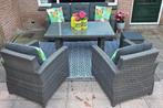 Hele mooie 5 persoons Diner loungeset, Tuin en Terras, Ophalen, Zo goed als nieuw, Loungeset, Bank