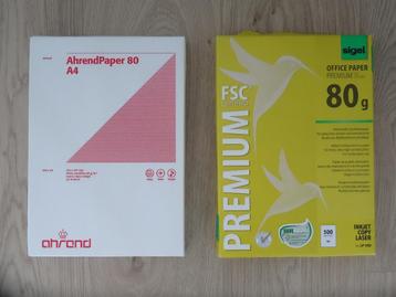 Ahrend en Sigel A4 inkjetpapier, laserpapier, kopieerpapier beschikbaar voor biedingen