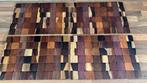 Houten placemats (4), Overige materialen, Overige typen, Ophalen of Verzenden, Zo goed als nieuw