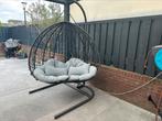 Intratuin / 2-pers. hangstoel, Tuin en Terras, Tuinstoelen, Ophalen, Gebruikt, Metaal
