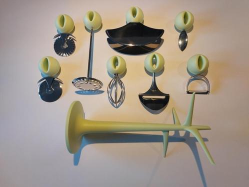 Alessi Faitoo 8 soorten kookgerei Starck, Huis en Inrichting, Keuken | Keukenbenodigdheden, Zo goed als nieuw, Ophalen of Verzenden