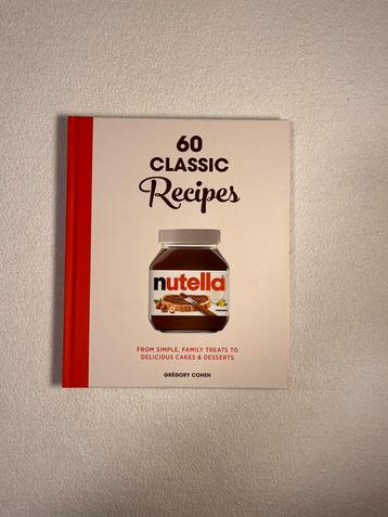 Nutella Kookboek van Grégory Cohen beschikbaar voor biedingen