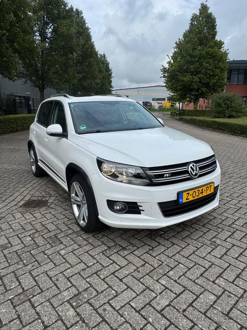 Volkswagen Tiguan 2.0 TSI 132KW/180PK 4M 7-DSG 2012 Wit, Auto's, Volkswagen, Bedrijf, Tiguan, 4x4, ABS, Adaptieve lichten, Adaptive Cruise Control
