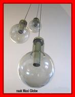 Retro design; vintage Raak Maxi Globe, Ophalen, Zo goed als nieuw, Glas, Minder dan 50 cm
