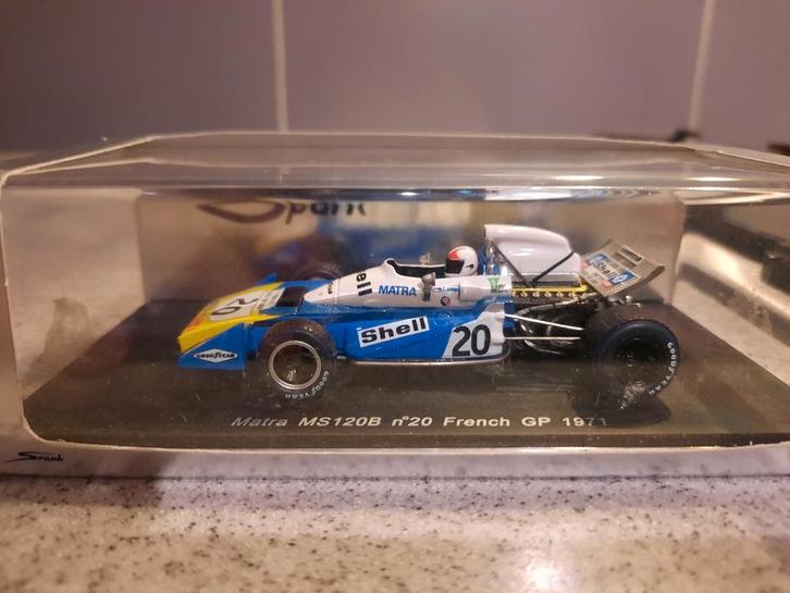 Matra MS120B French GP 1971 Chris Amon spark 1:43 S1603, Hobby en Vrije tijd, Modelauto's | 1:43, Zo goed als nieuw, Auto, Overige merken
