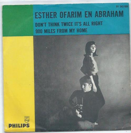 rd.   Esther en A.. Ofarim - Don't think Twice (Bob Dylan), Cd's en Dvd's, Vinyl Singles, Gebruikt, Pop, Verzenden