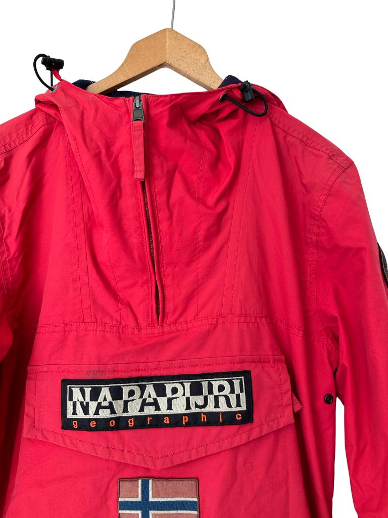 Napapijri jas XS, Blauw, Ophalen of Verzenden, Zo goed als nieuw, Maat 46 (S) of kleiner