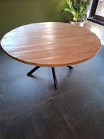 Eleonora Mangohout ronde eettafel diameter 150, Ophalen, Rond, Zo goed als nieuw, Vijf personen of meer