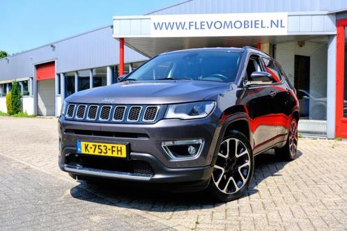 Jeep Compass 1.3T Limited Navi|Cam|Clima|ParkAssist|LMV|1e E, Auto's, Jeep, Bedrijf, Te koop, Compass, ABS, Achteruitrijcamera