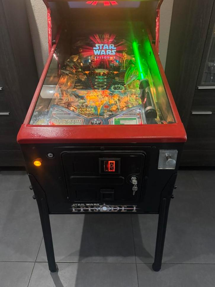 Star wars flipperkast, Verzamelen, Automaten | Flipperkasten, Zo goed als nieuw, Flipperkast, Williams, Ophalen
